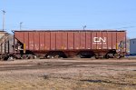 IC 765787, 3-bay covered hopper car at the CN-IC Yard 